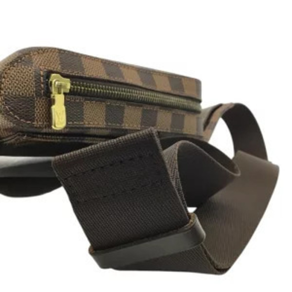 LOUIS VUITTON Geronimos Damier Ebene Brown Body Bag